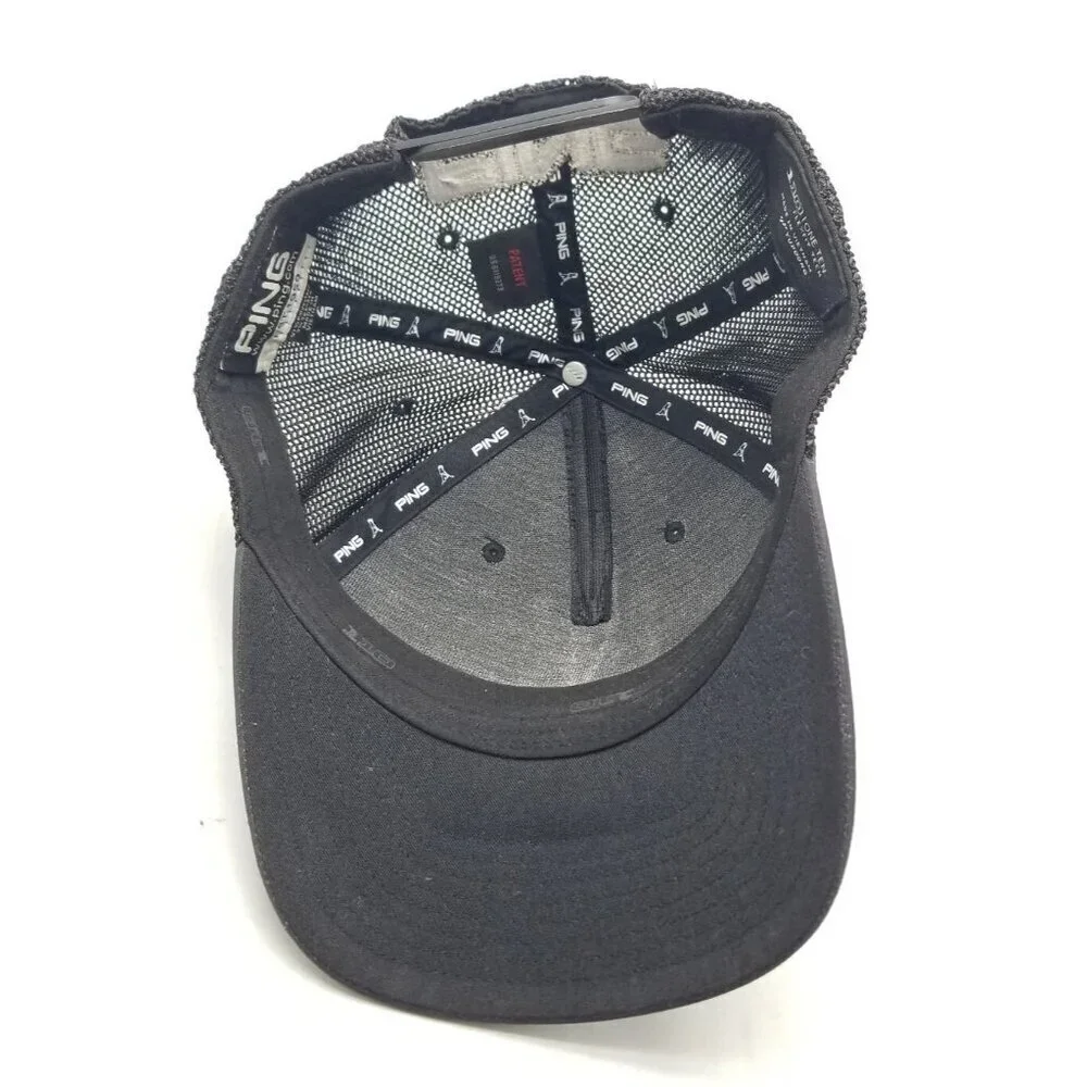 PING Est 1959 Golf Hat Baseball Cap Men Mesh Adjustable Snapback Black Blue OSFM